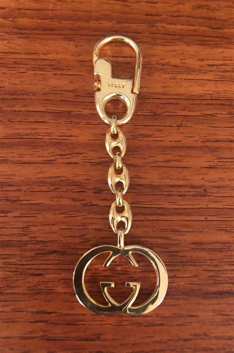 gucci womens keychain|vintage Gucci keyring.